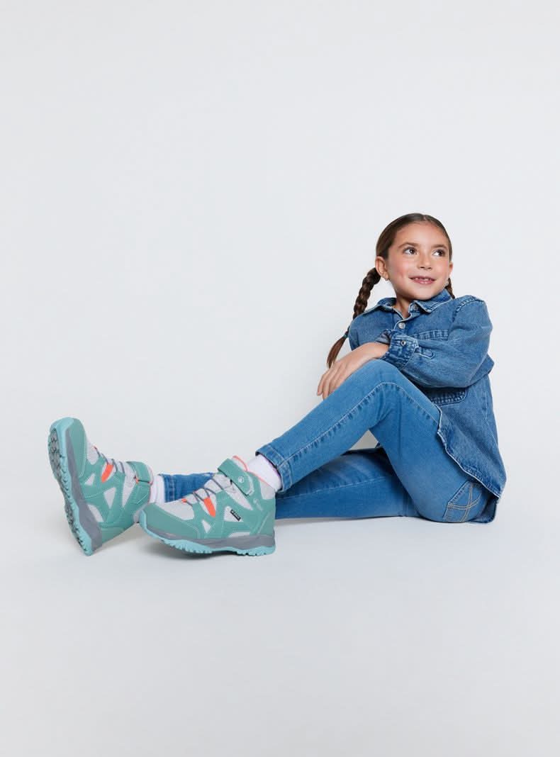 Lippi · Zapatillas infantiles outdoor velcro - 32 - Verde