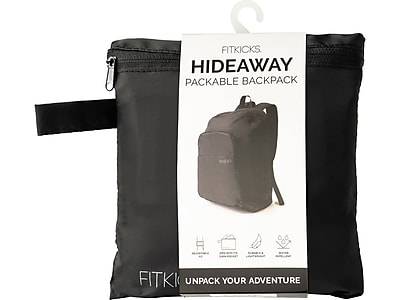 Fitkicks Hideaway Backpacks, Assorted Colors, 12/Pack (FKHB-U12)