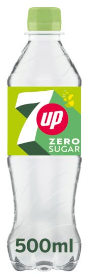 7UP Lemon & Lime, Zero Sugar Soft Drink (500ml)