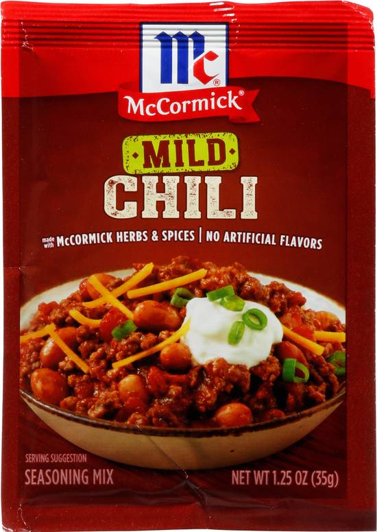 Mccormick Mild Chili Seasoning Mix