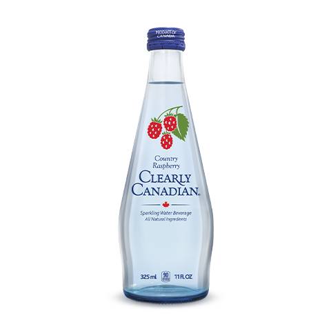 Clearly Canadian Country Raspberry Sparkling Water (325ml)