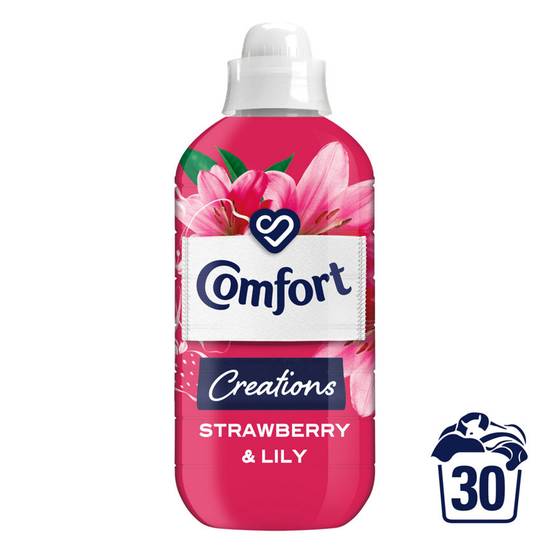 Comfort Creations Strawberry & Lily Fabric Conditioner 30 Washes 900ml