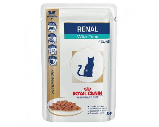 Renal feline with tuna 85 gramos