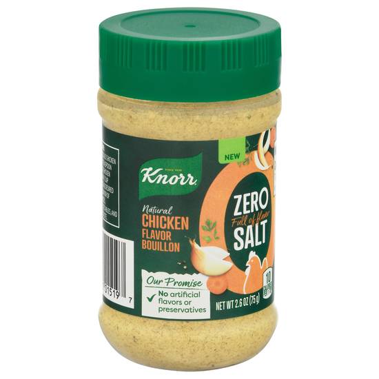 Knorr Chicken Flavor Bouillon (chicken-zero salt)