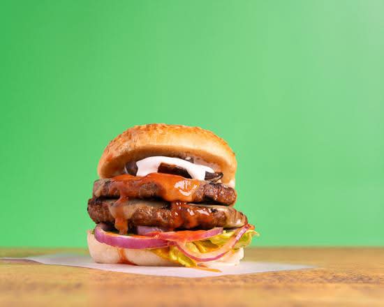 Double Blazin' Blue beef