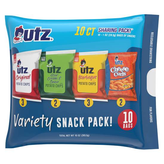 Utz Variety Snack pack (10 ct)