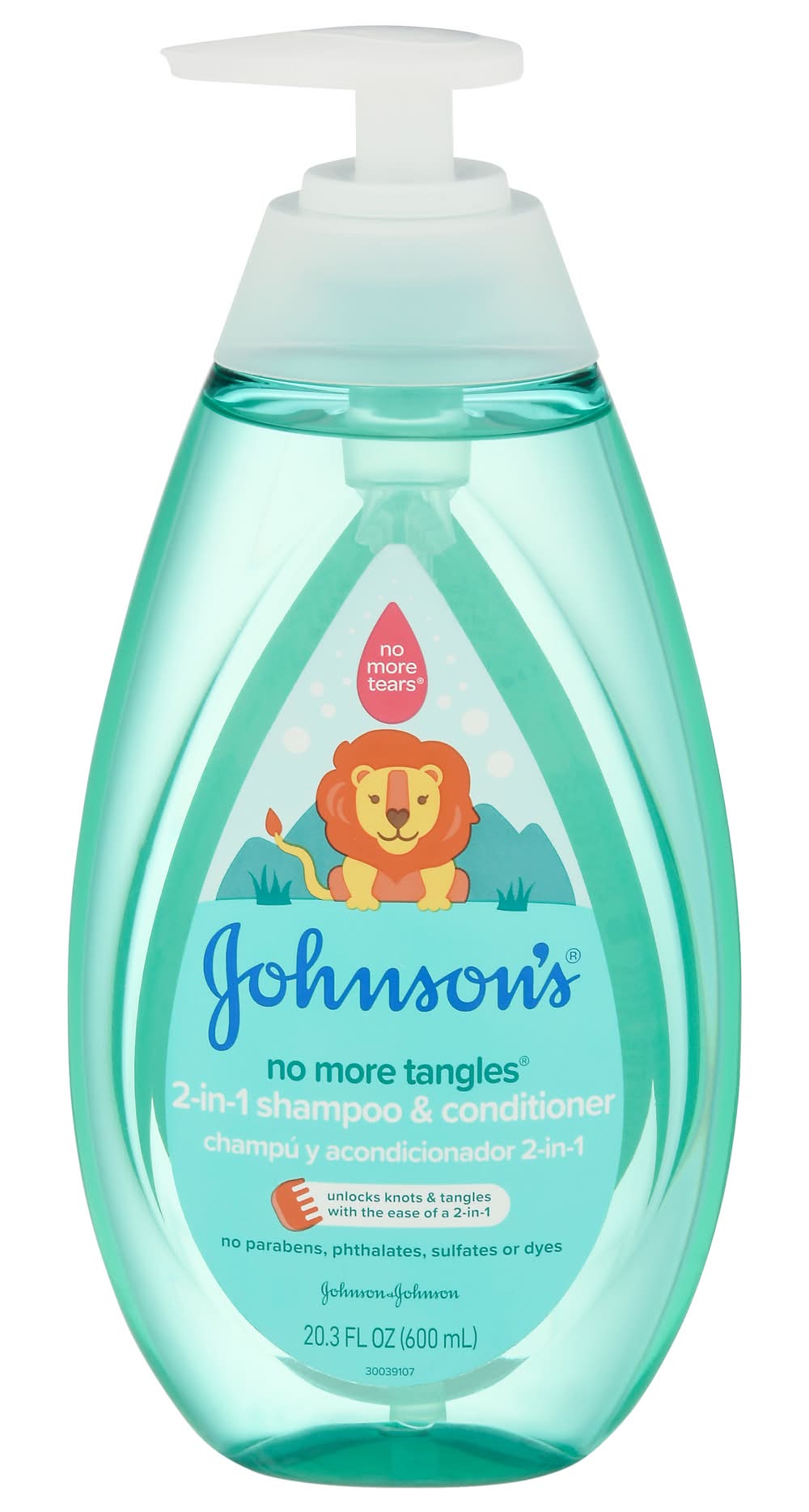 Johnson's No More Tangles 2-in-1 Shampoo & Conditioner (20.3 fl oz)