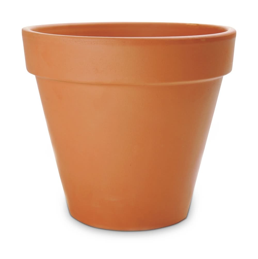 Pennington 17.0-in W x 4.72-in L Orange Clay Indoor/Outdoor Planter