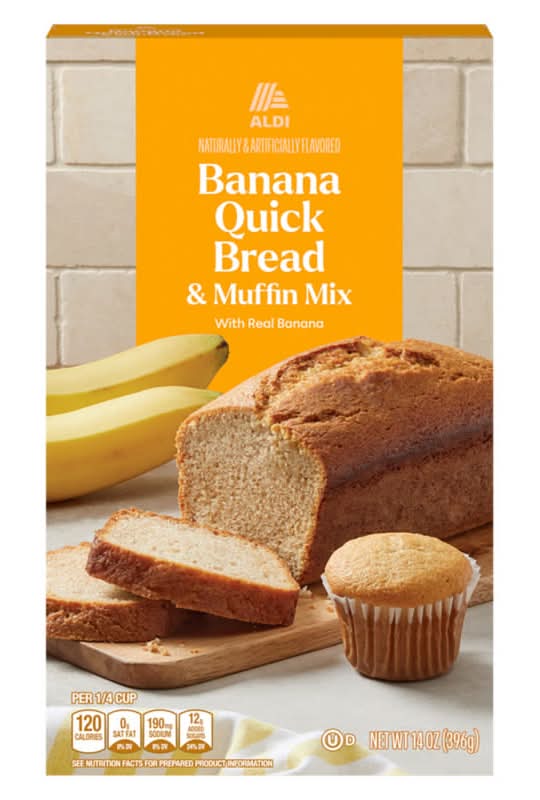 Aldi Quick Bread, Banana (14 oz)
