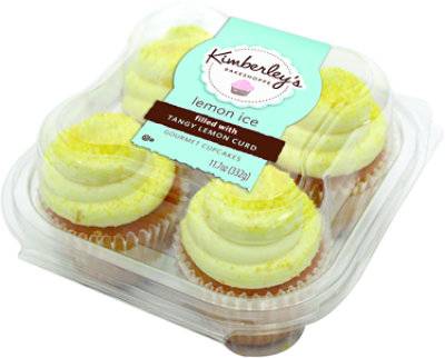 Kimberley's Lemon Ice Cupcakes 4 ct / (11.7 oz)