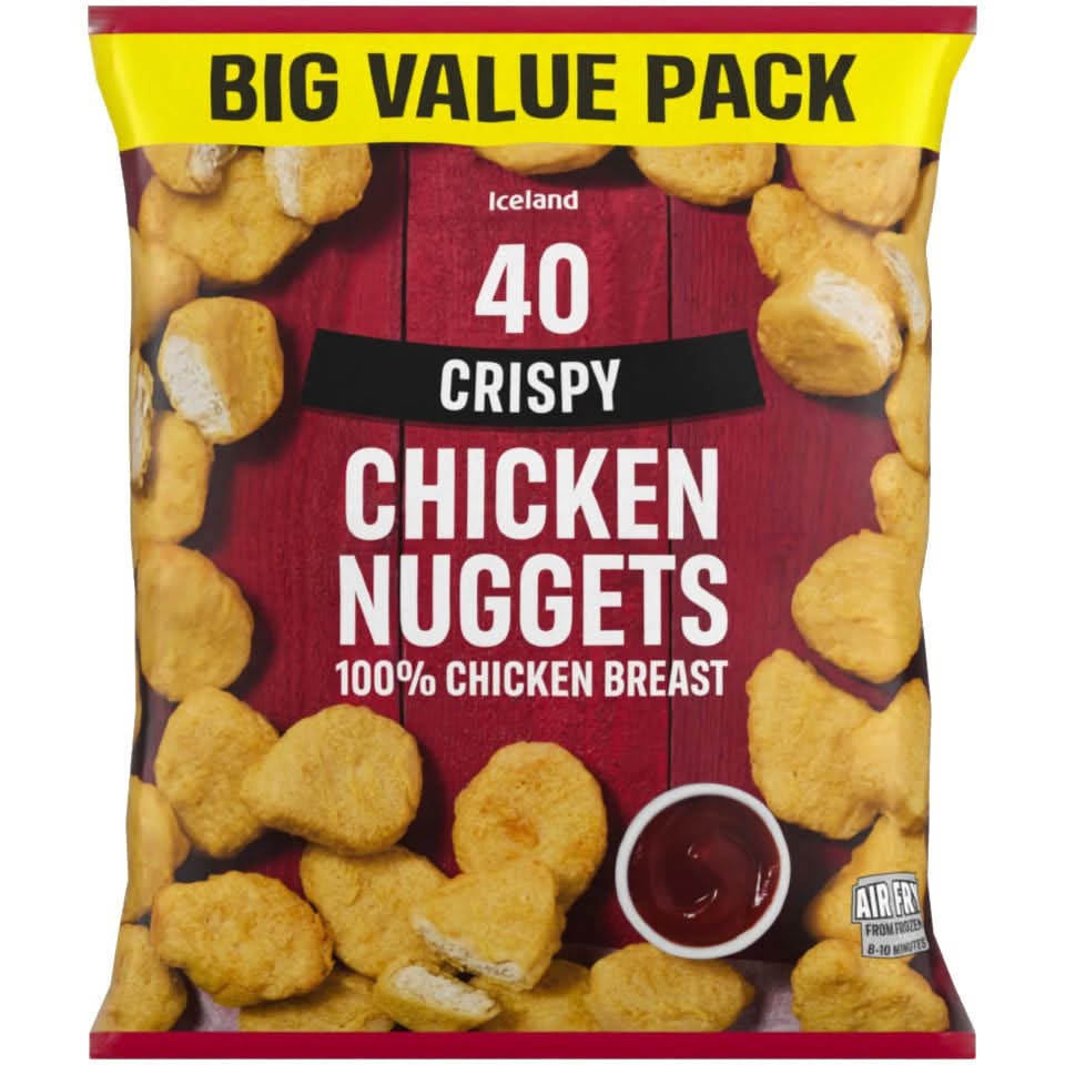 Iceland Crispy Chicken Nuggets (40 pack)
