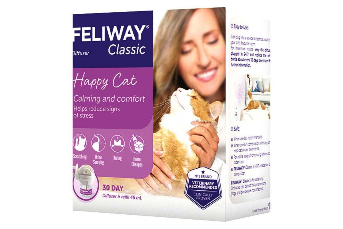 FELIWAY Classic Cat Calming Diffuser & Cartridge - 48ml