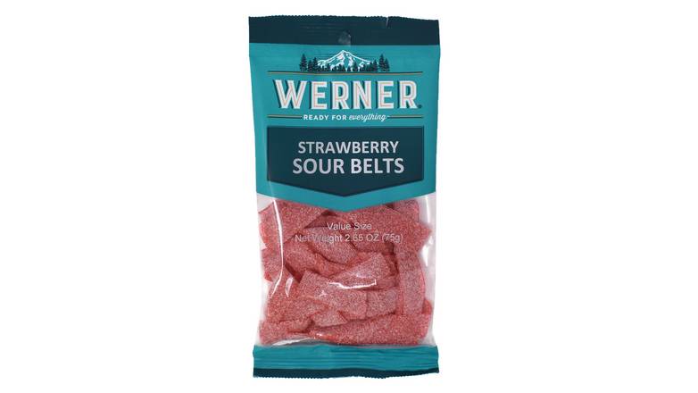 Werner Strawberry Sour Belts