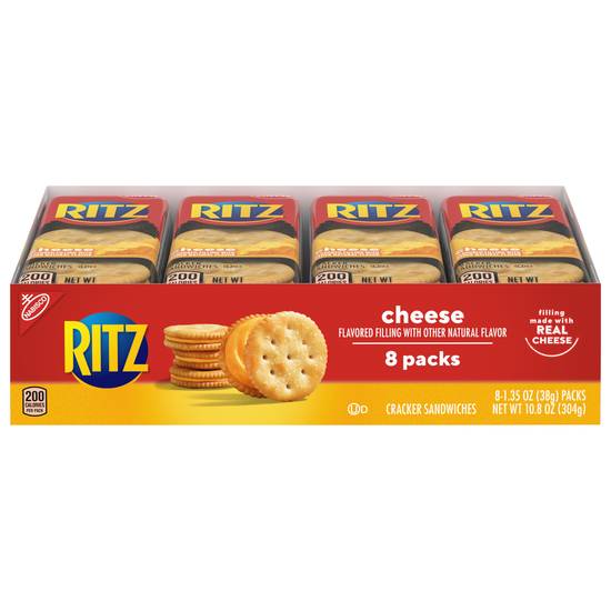 Ritz Nabisco Cheese Cracker Sandwiches (8 ct)