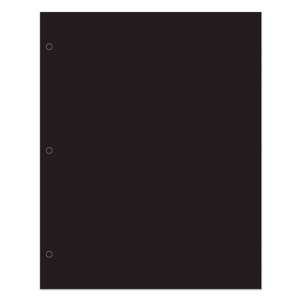 Office Depot® Brand 2-Pocket School-Grade Paper Folder, Letter Size, Black