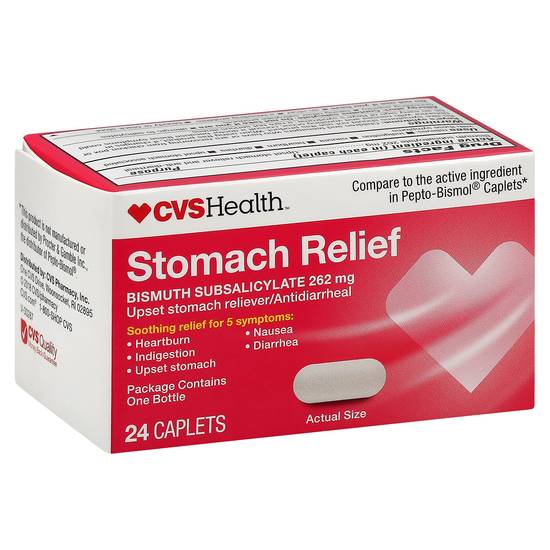 Cvs Health Stomach Relief Caplets (24 ct)