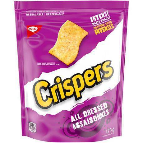 Crispers tout garni (175 g) - crispers all dressed (175 g)