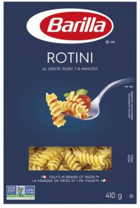 Barilla · Rotini pasta - Pâtes Barilla Rotini (410 g - 200 g)