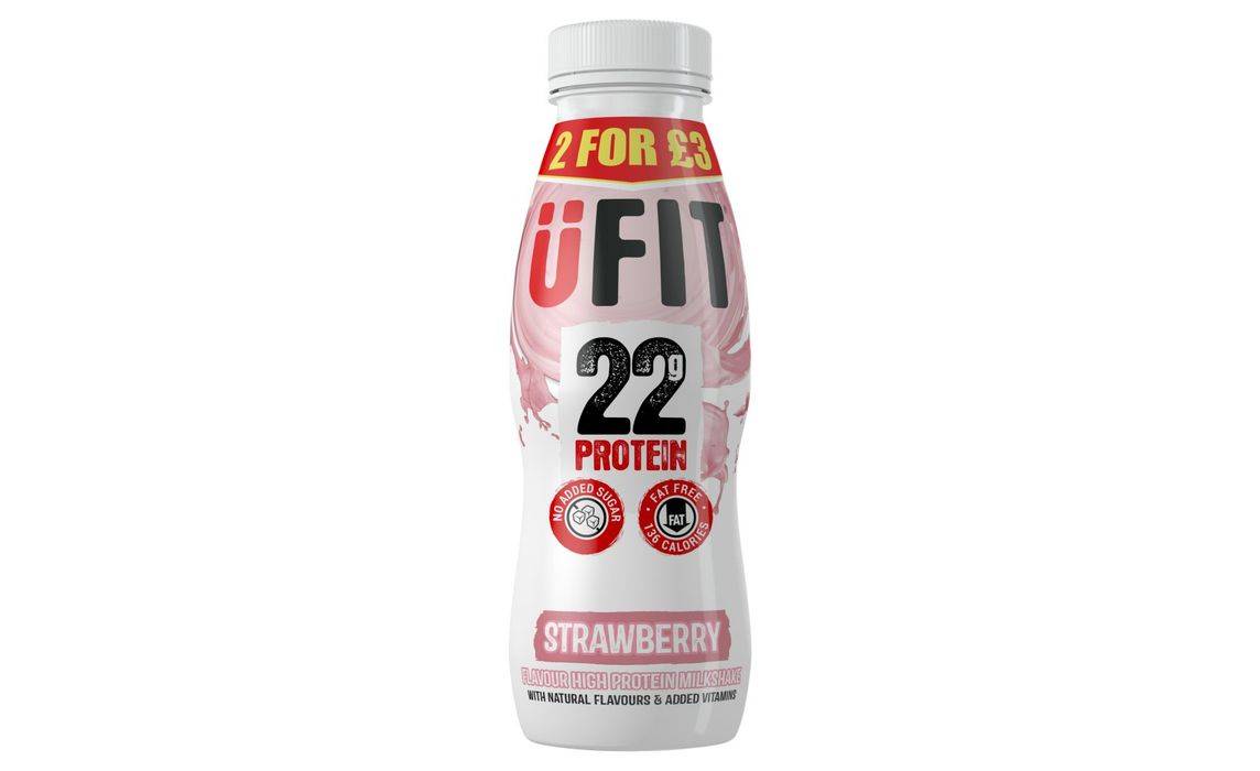 2 for £3.50: UFIT High Protein Milkshake