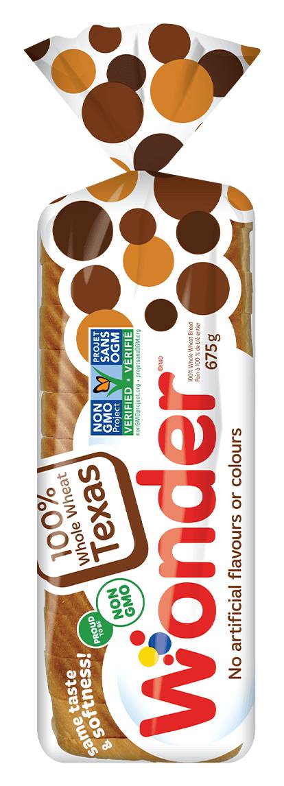 Wonder Texas Whole Wheat Bread 675g