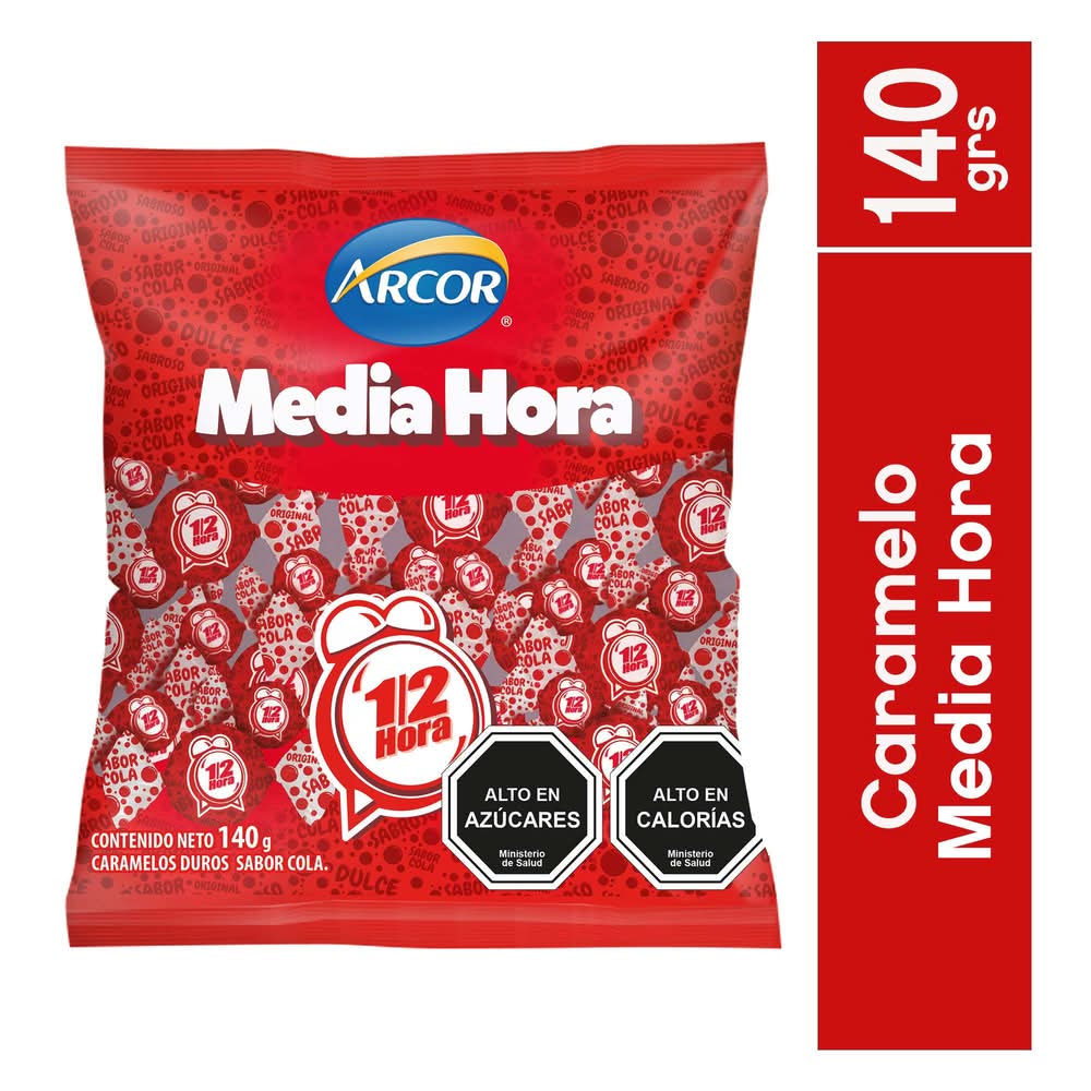 Arcor · Caramelos media hora (140 g)