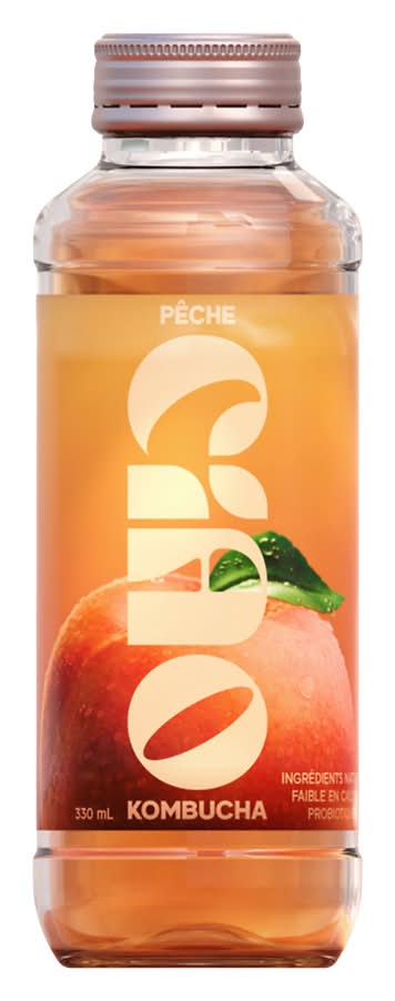 Ciao - Boisson kombucha, pêche (330ml)