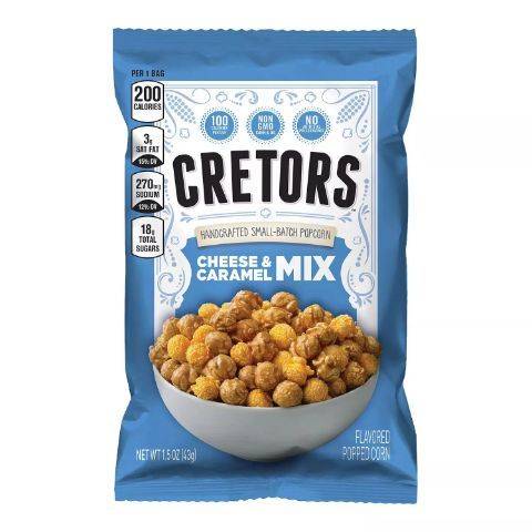 Cretors Popcorn Cheese & Caramel Mix 1.5oz