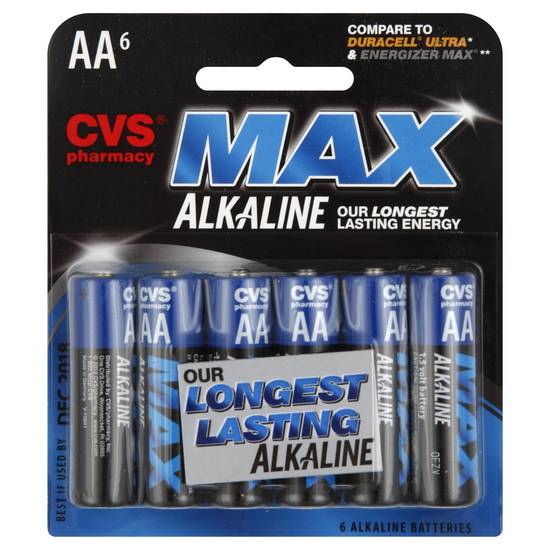 Cvs Pharmacy Our Longest Lasting Alkaline Batteries