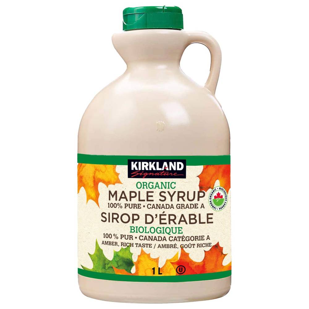 Kirkland Signature Organic 100% Pure Maple Syrup