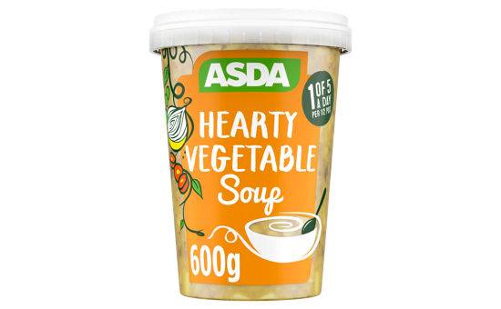 Asda Hearty Vegetable Soup 600g