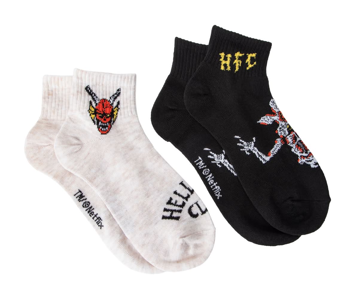 Juniors Licensed Socks 5-Pairs Stranger Things