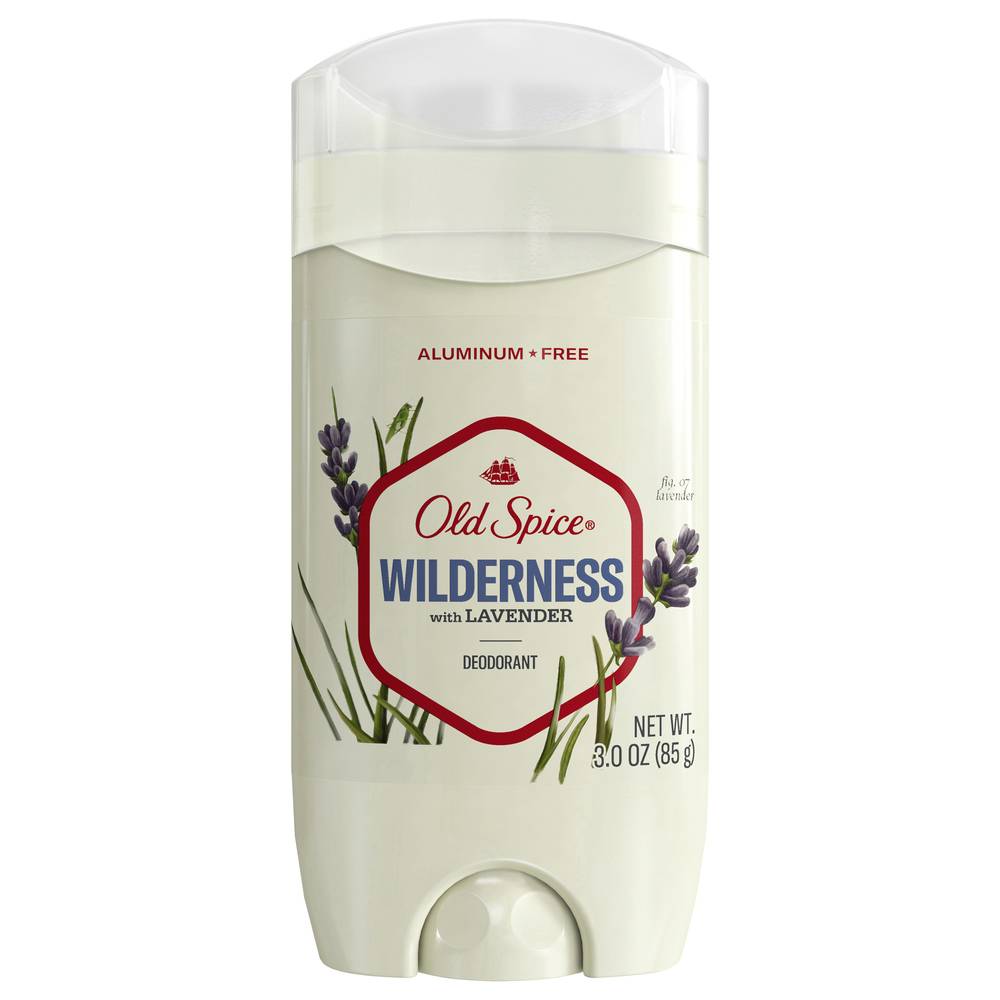 Old Spice Wilderness Aluminum Free Lavender Deodorant (3 oz)