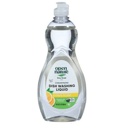 Open Nature Concentrated Dish Washing Liquid, Citrus (19 fl oz)