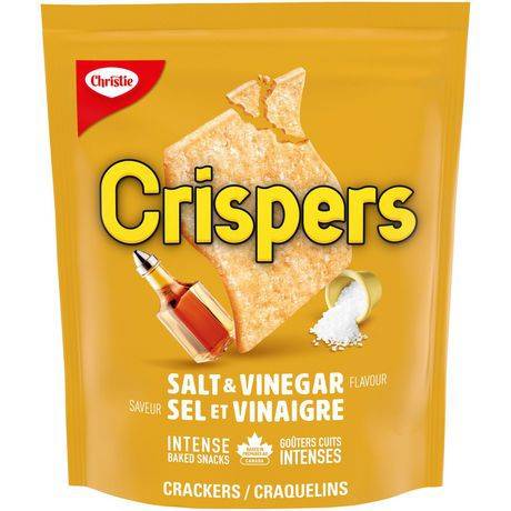 Crispers Salt & Vinegar Crackers (145 g)