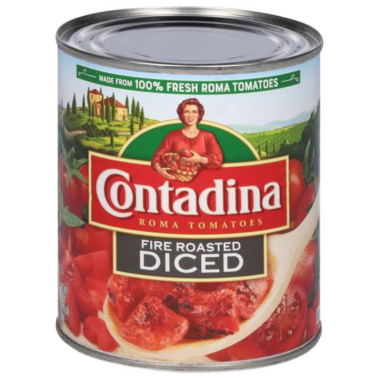 Contadina Fire Roasted Diced Tomatoes