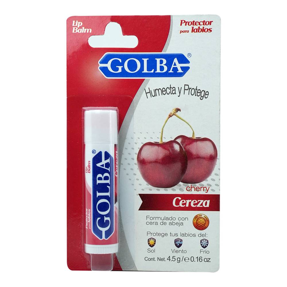 Golba bálsamo protector de labios cereza (4.5 g)