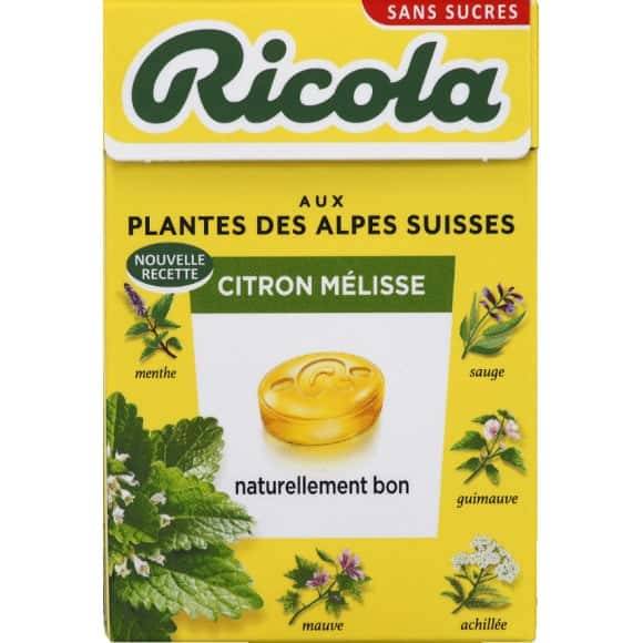 Ricola - Bonbons citron mélisse (50g)