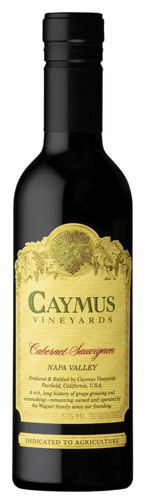 Caymus Vineyards Cabernet Sauvignon Napa Valley Red Wine (375 ml)