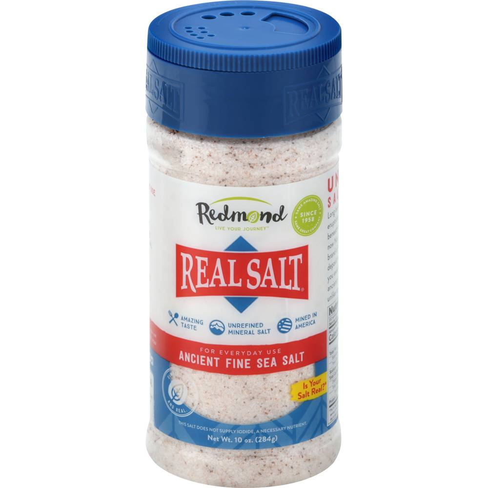 Redmond Real Nature's First Fine Sea Salt (10 oz)