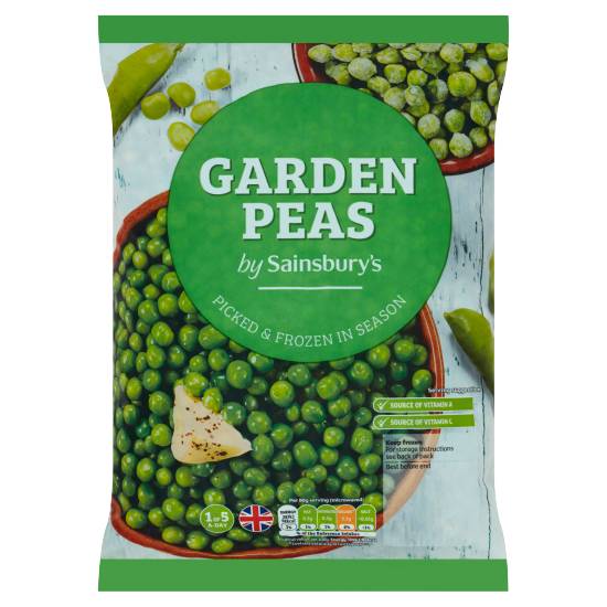 Sainsbury's Garden Peas (910g)