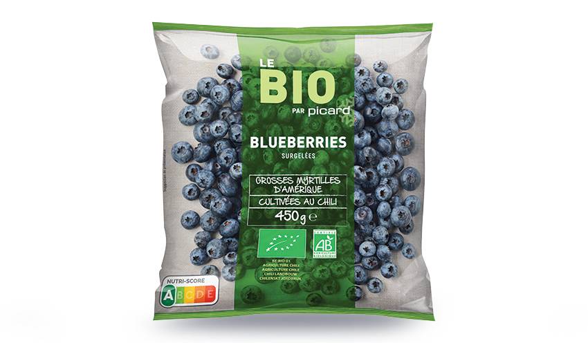 Blueberries bio, Chili