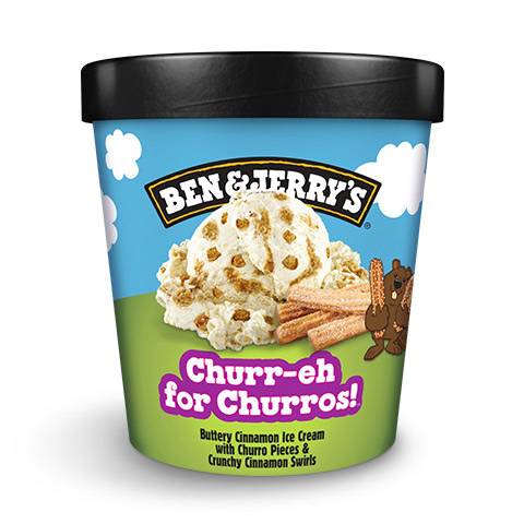 Ben & Jerry's Churr-Eh for Churros 473ml