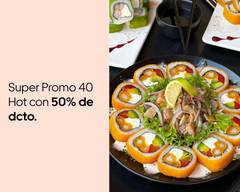 Santo pecado sushi rolls