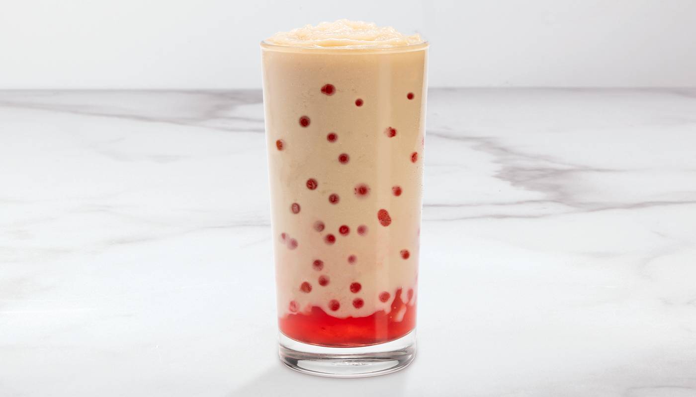 Frozen Citrus Sunshine Refresher w Boba 24 oz