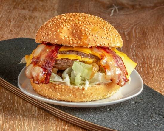 Bacon et cheese burger