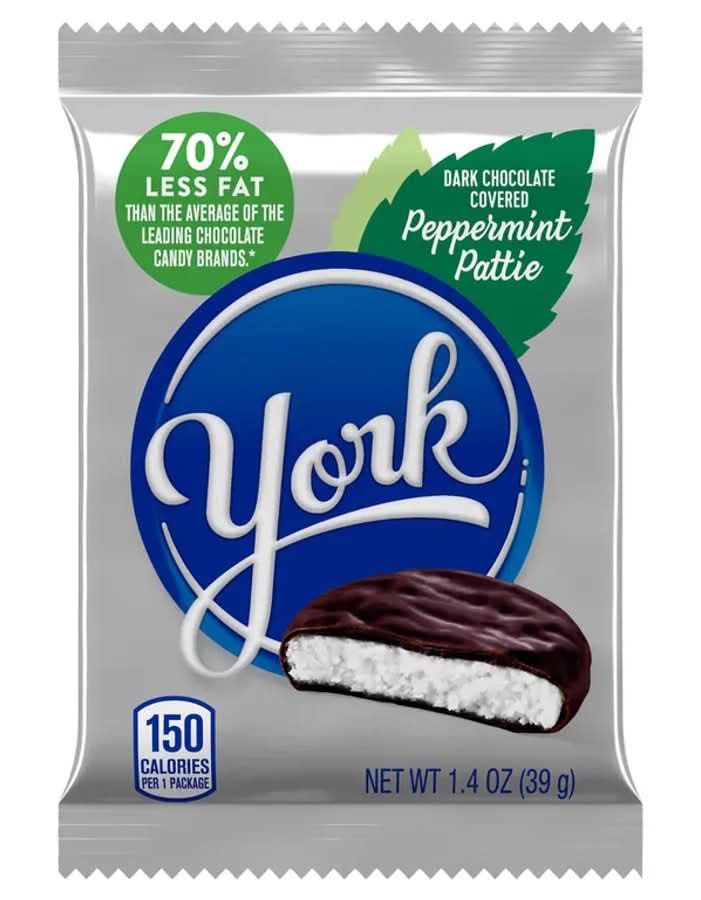 York Dark Chocolate Peppermint Pattie