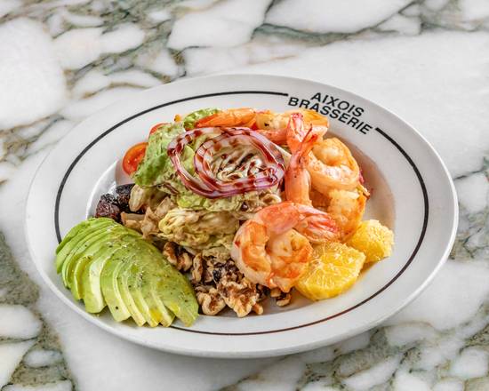 Salade D’avocat Et Crevettes | Lunch