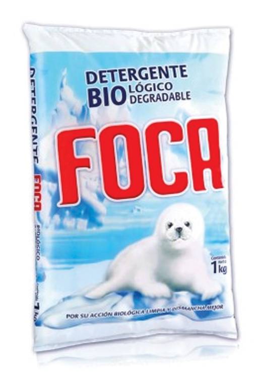 Foca · Detergente en polvo biodegradable (1 kg)