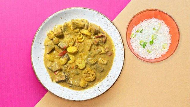 Bahian Jackfruit Curry (V) (Ask for GF) (Ask for VG)