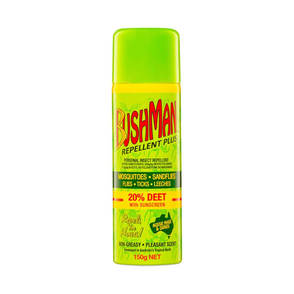 Bushman Insect Repellent Aerosol 20% Deet 150g